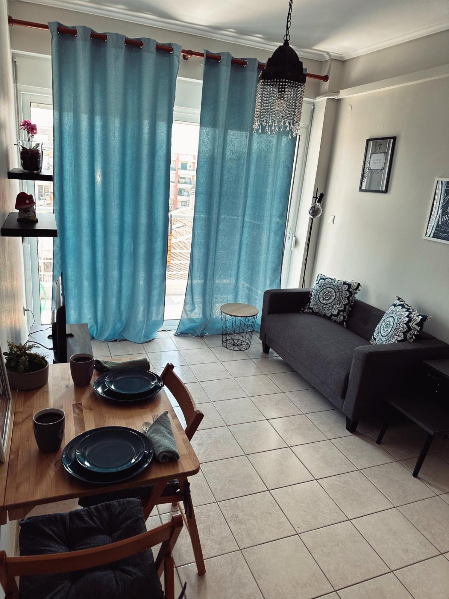 Homely Flat Near Airport Thessaloníki Exteriör bild
