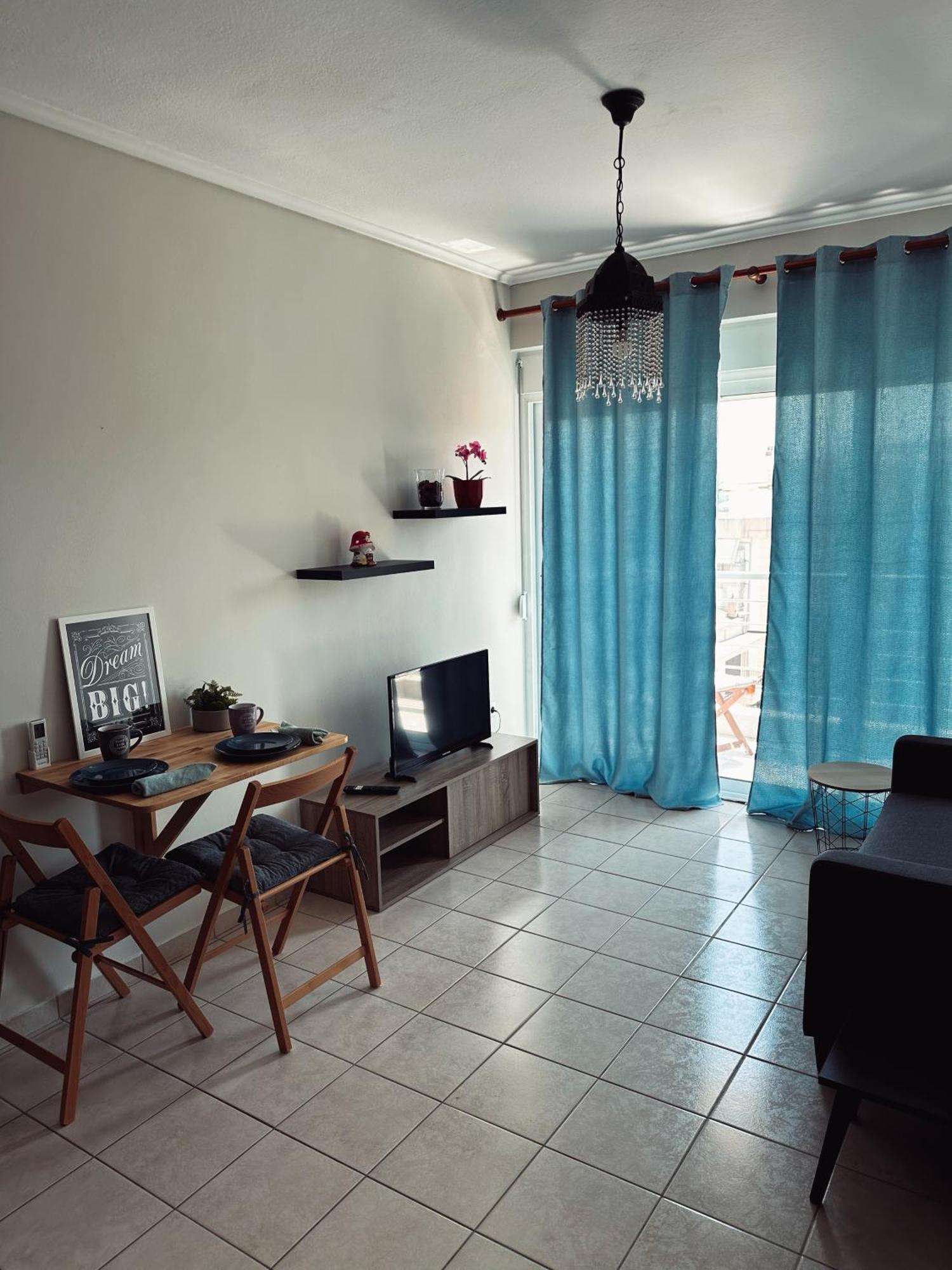 Homely Flat Near Airport Thessaloníki Exteriör bild