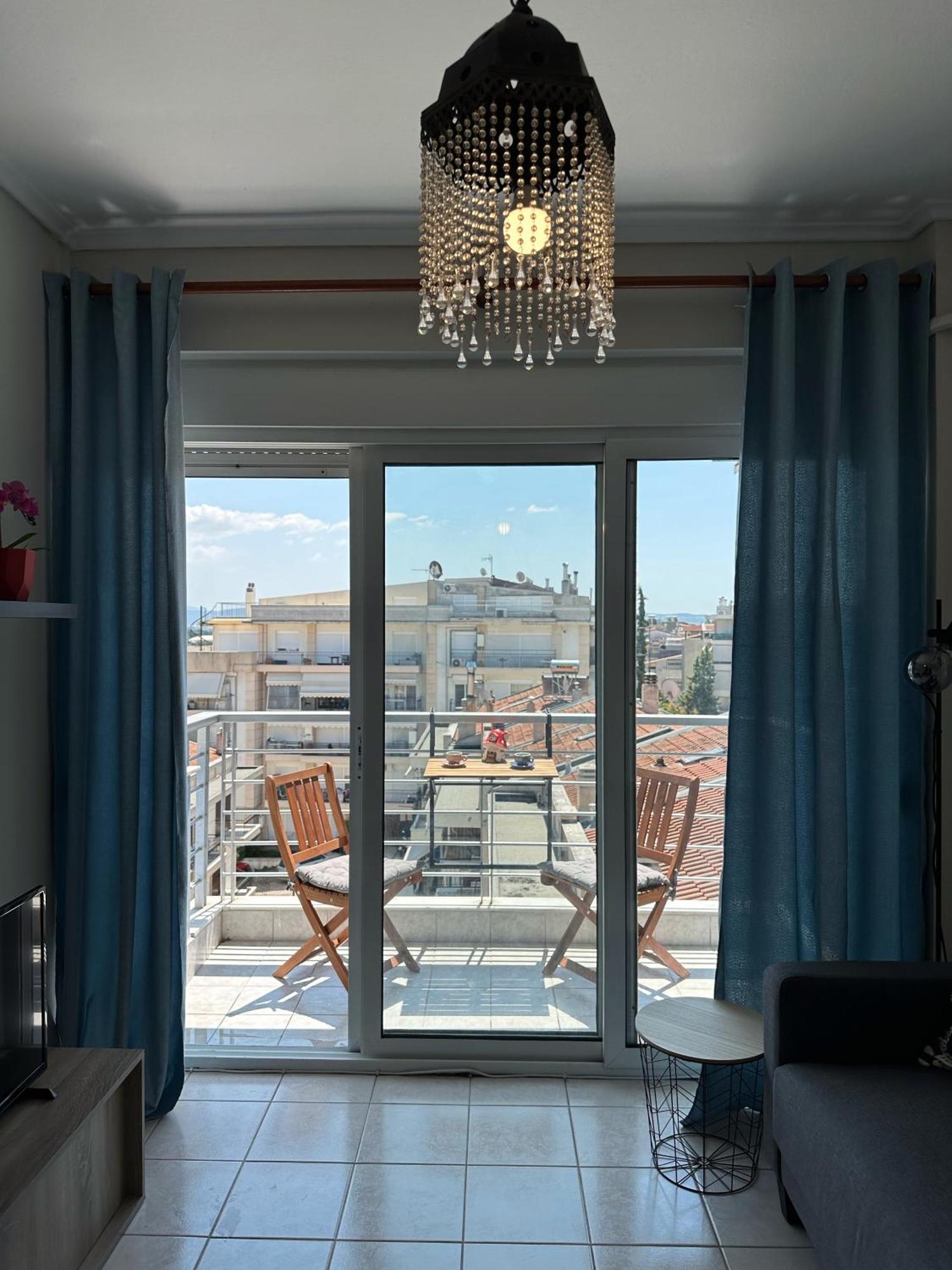 Homely Flat Near Airport Thessaloníki Exteriör bild